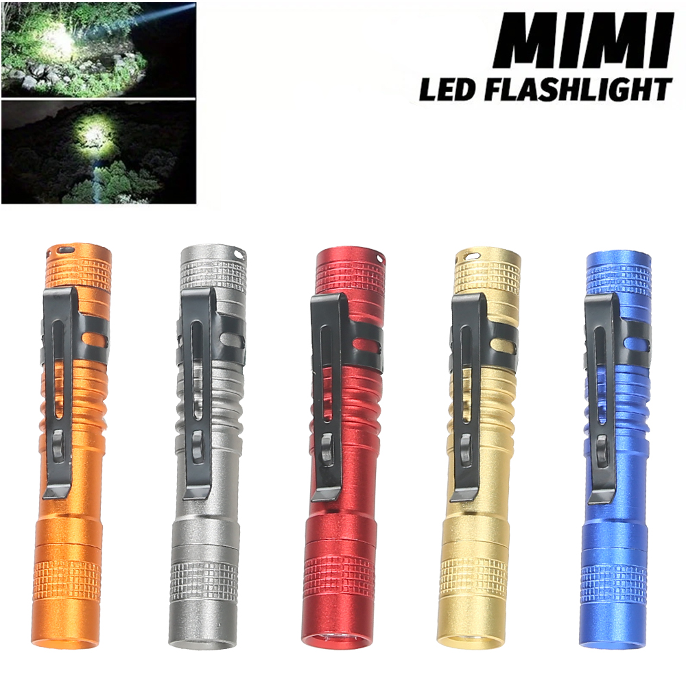 Outdoor Lighting Guide - 미니 휴대용 LED 펜 라이트 클립
