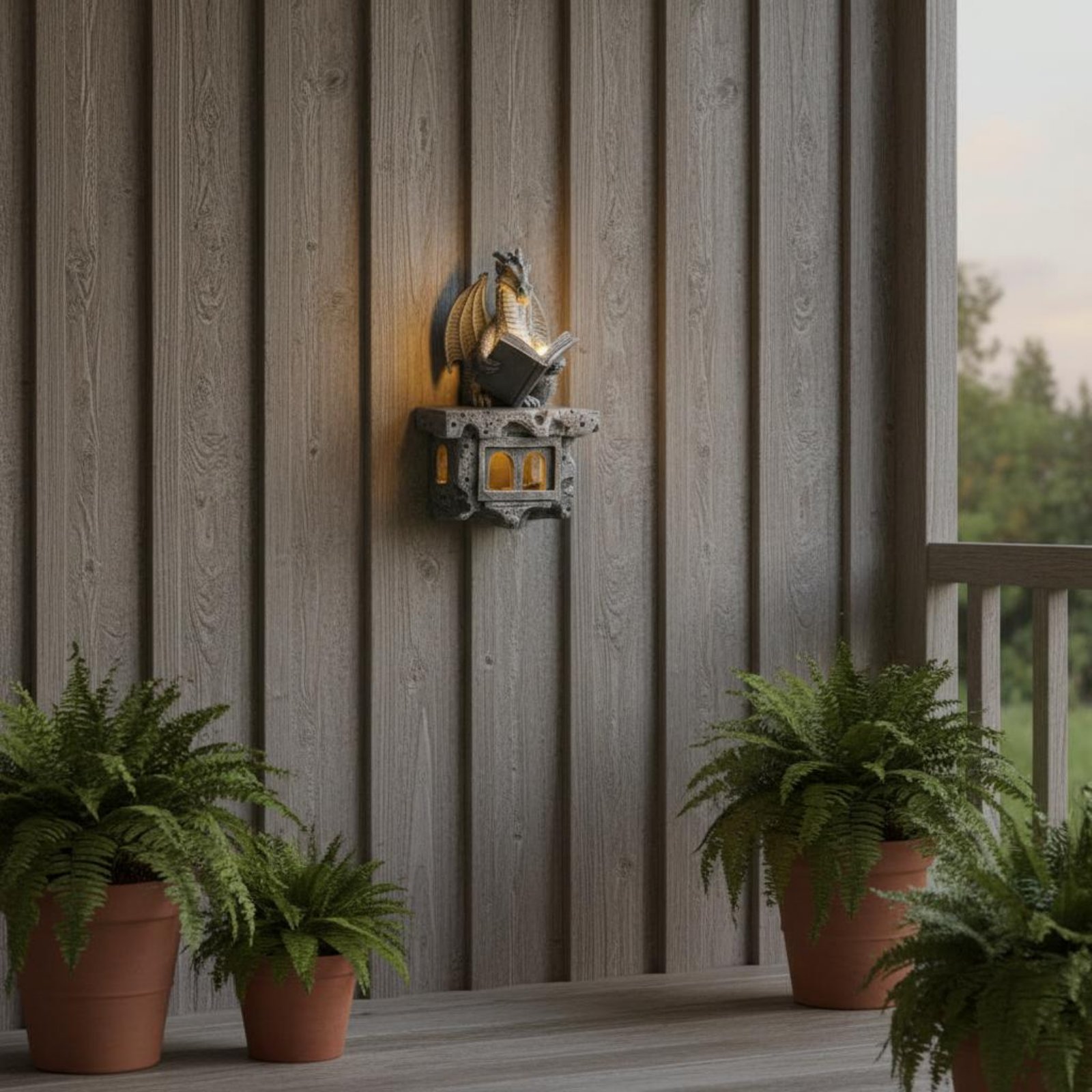 Outdoor Lighting Ip65 - 솔라 와이번 월샤인 자동 켜짐/끄짐 기능이
