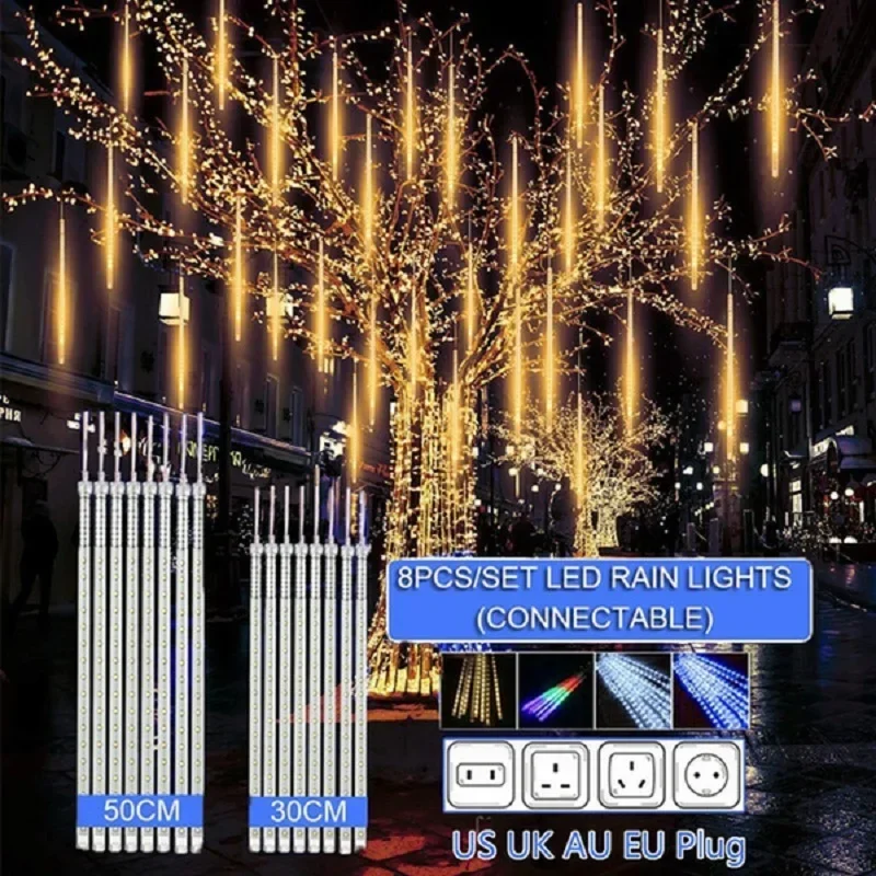 Outdoor Lighting Uk - 30cm /50cm 방수 유성우 비 8