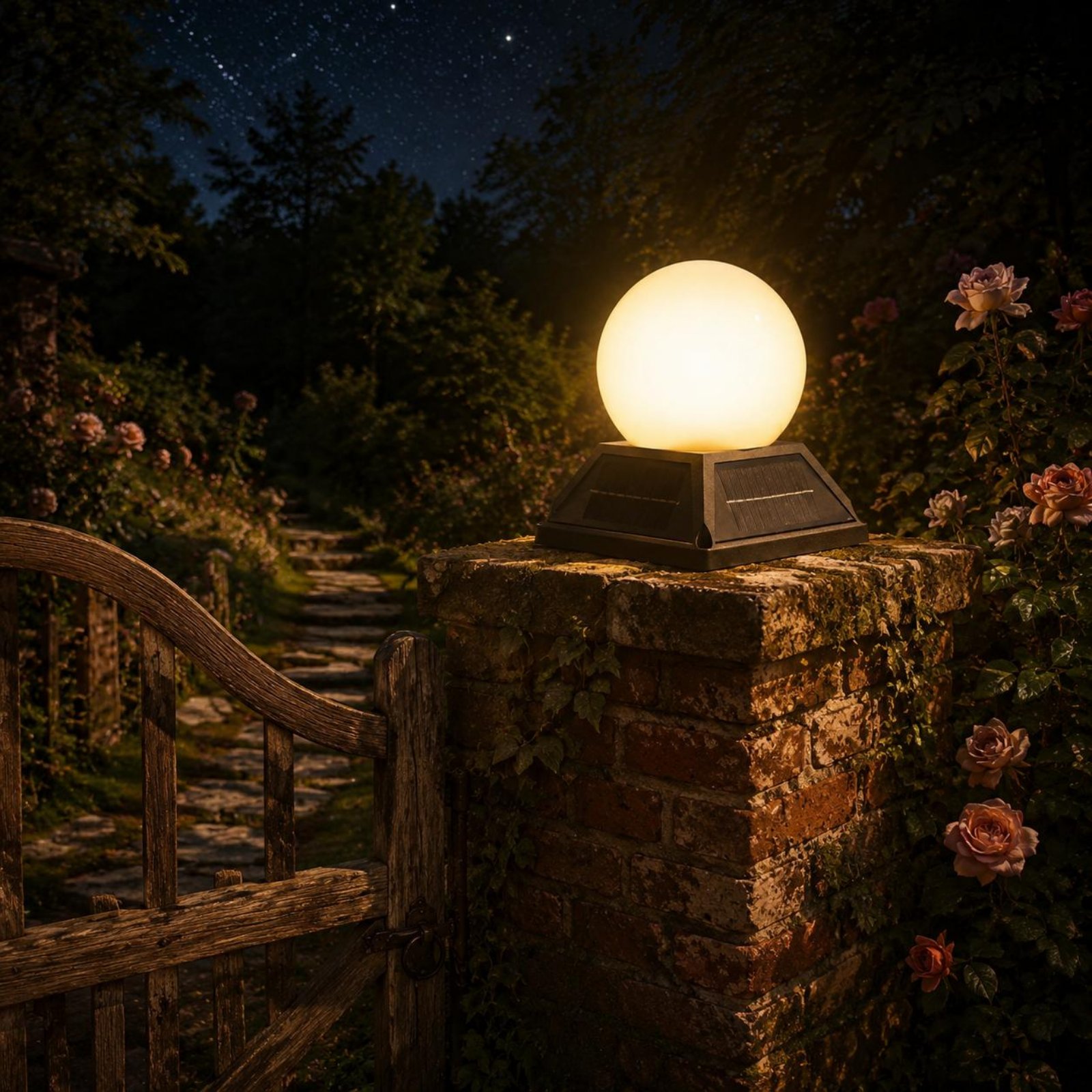 Outdoor Lighting Ip65 - 태양광 기둥 뚜껑 조명 무선 컨트롤러,