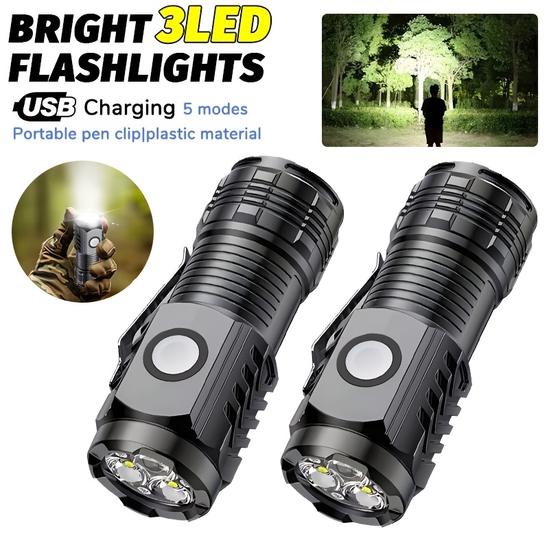 Outdoor Lighting Quality - 휴대용 미니 LED 손전등 강력한 손가락