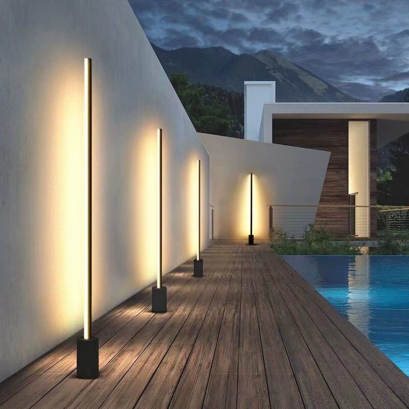 Outdoor Lighting Ip65 - 신제품 현대식 야외 LED 롱 잔디등
