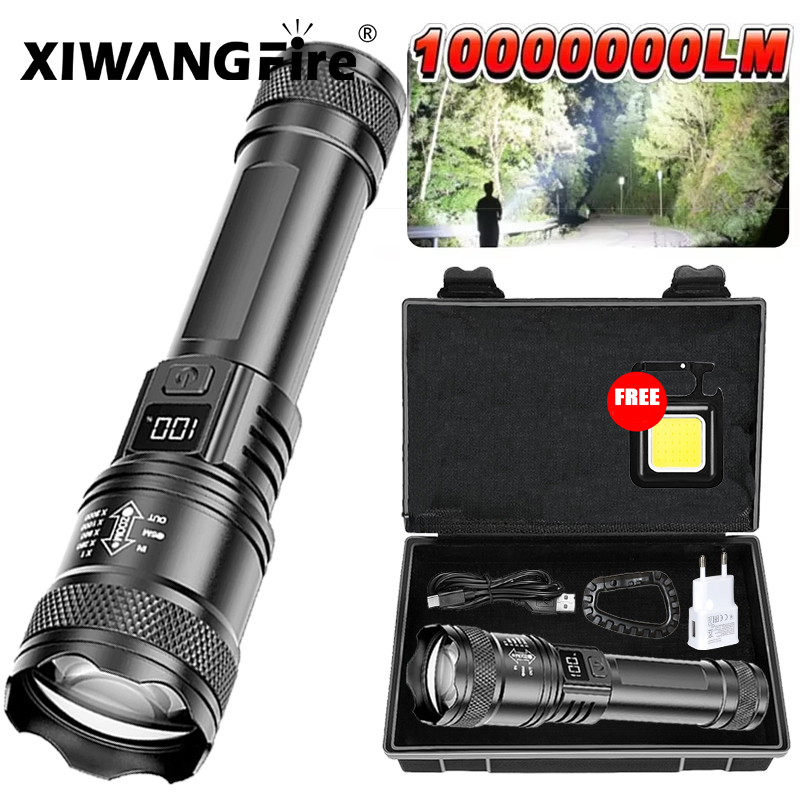 Zinc Outdoor Lighting - 울트라 브라이트 LED 손전등 2000LM Type-C
