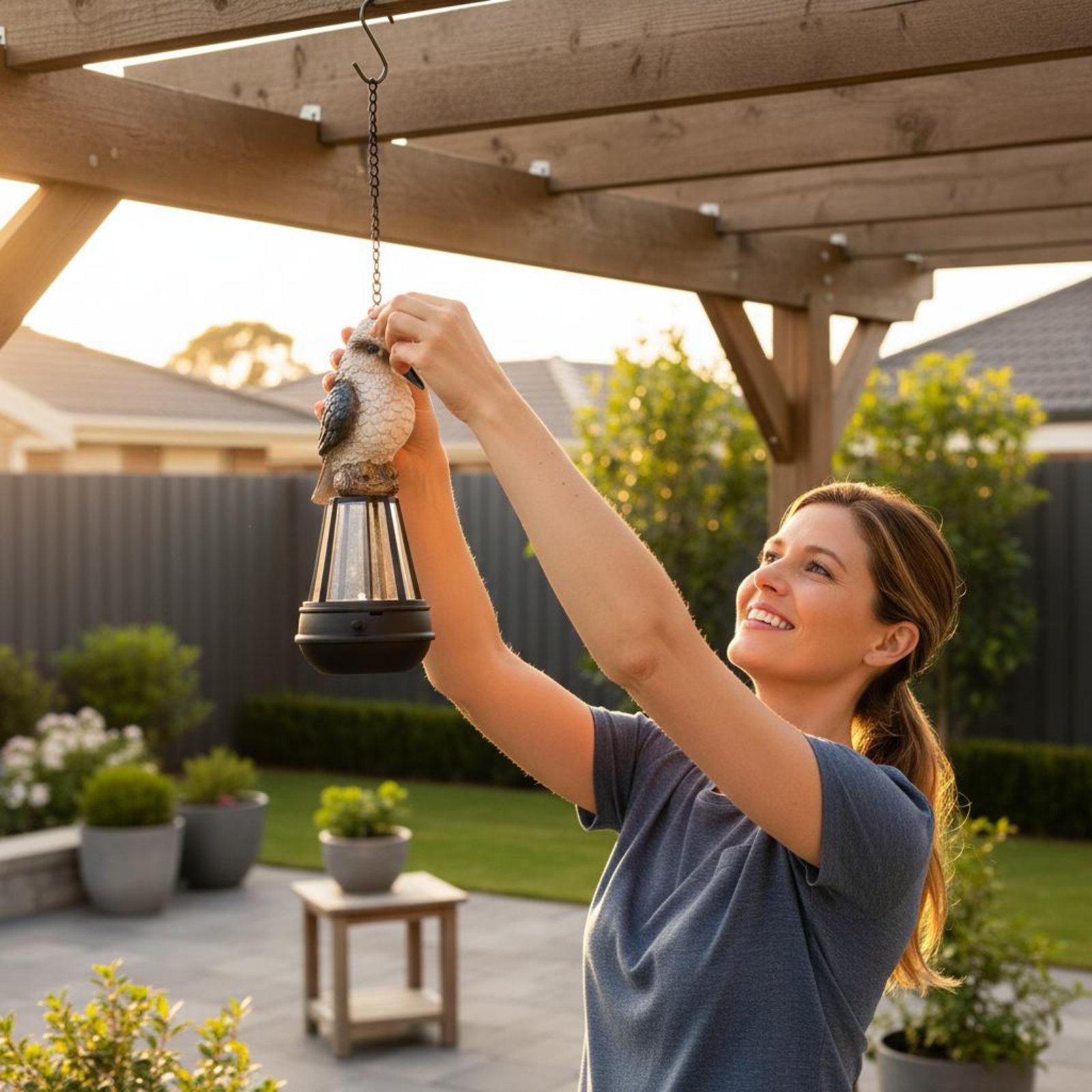 Outdoor Lighting Ip65 - 태양열 조류 모양 램프 에너지 절약형