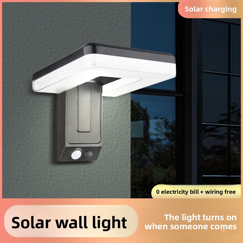 Outdoor Lighting Motion Sensor - 새로운 스마트 야외 접이식 태양 벽