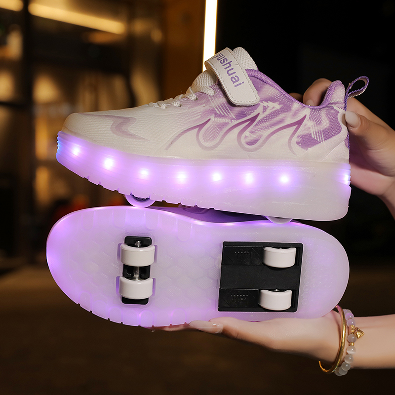청소년용 롤러 슈즈 LED 조명 고품질 야외 캐주얼 풀 - Outdoor Lighting Quality 리뷰 및 가격