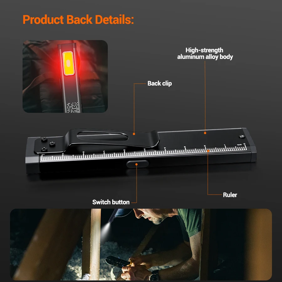 미니 휴대용 충전식 LED 손전등, 방수 야외 작업용  - Outdoor Lighting Quality 리뷰 및 가격