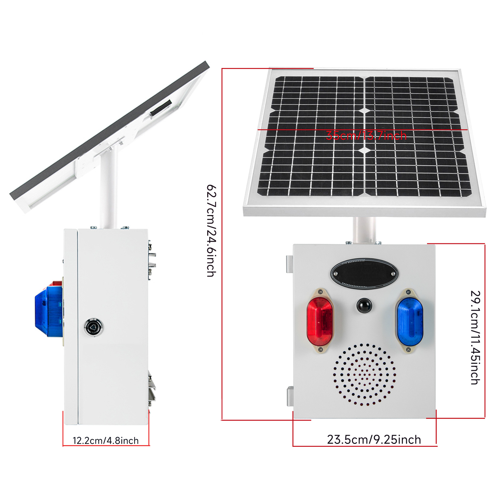 YASONG 농장 항구에 대한 빨간색과 파란색 스트로브 - Outdoor Lighting Motion Sensor 리뷰 및 가격