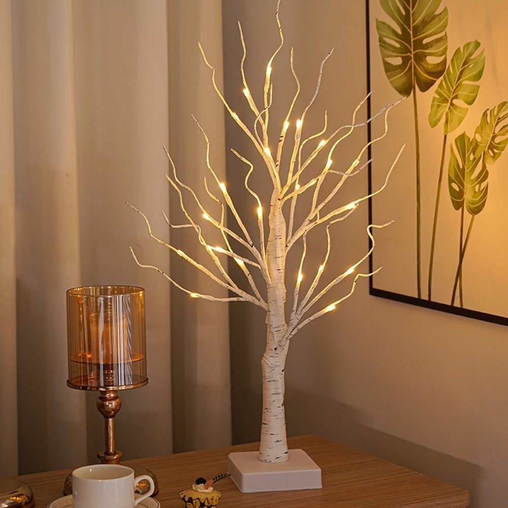 LED 조명 자작나무 조명, 24개 LED 점멸 트리  - Outdoor Lighting On House 리뷰 및 가격