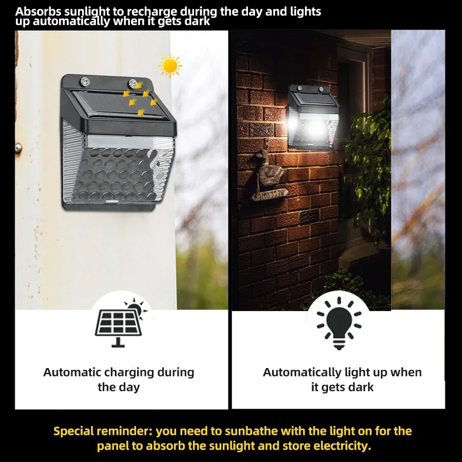 LED 태양광 조명 PIR 모션 센서 벽등 야외 태양광 - Outdoor Lighting Motion Sensor 리뷰 및 가격