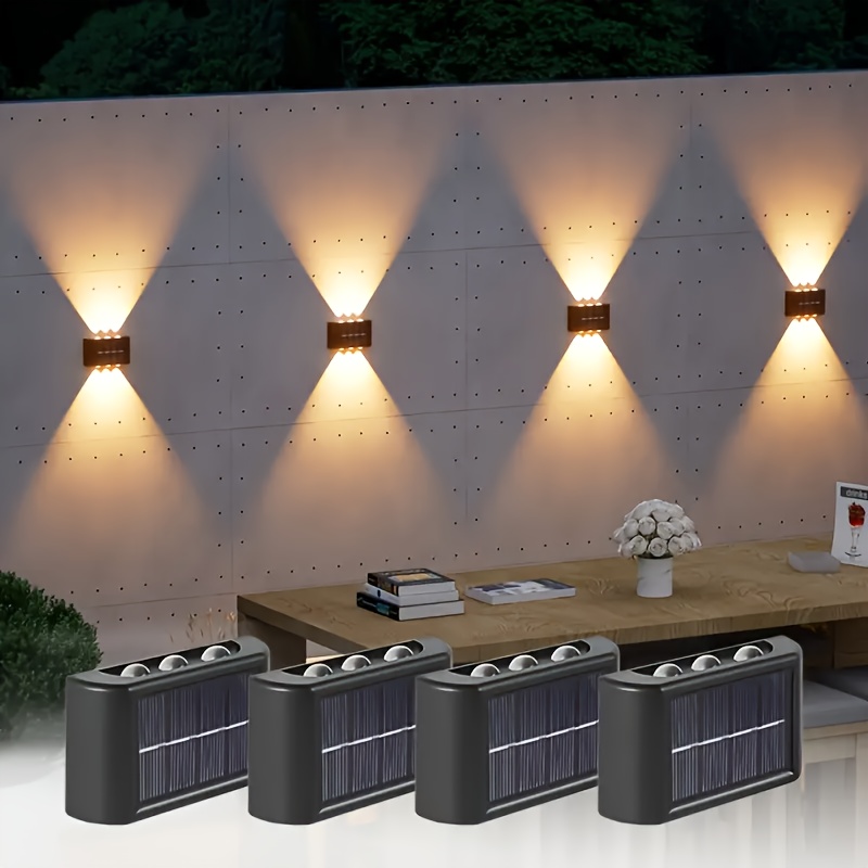 LED 태양광 조명 야외 방수 솔라 벽등 위아래 발광  - Outdoor Lighting Uplight 리뷰 및 가격