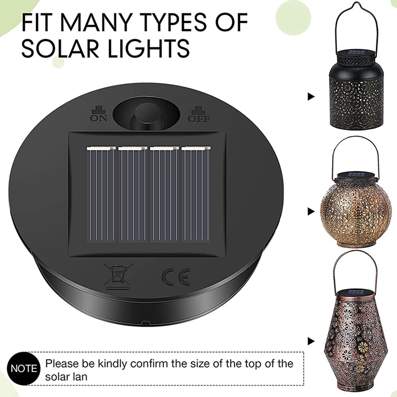 야외 걸이용 LED 태양 전지 패널 랜턴 뚜껑 조명,  - Outdoor Lighting Replacement Parts 리뷰 및 가격