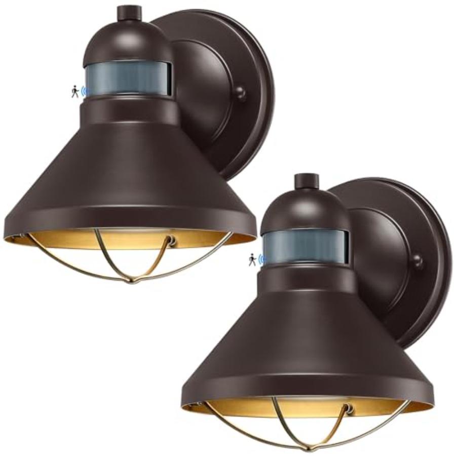 2팩 모션 센서 야외 LED 벽등, 해 질녘부터 새벽까 - Outdoor Lighting Motion Sensor 리뷰 및 가격