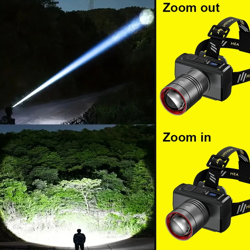 2026 LED 디지털 충전식 헤드램프 초강력 헤드 L - Outdoor Lighting Motion Sensor 리뷰 및 가격