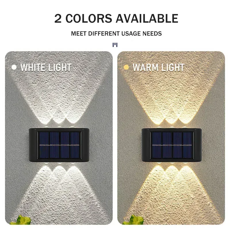 COB 태양광 벽등, 방수 야외 조명, 위아래 볼록 렌 - Outdoor Lighting Uplight 리뷰 및 가격