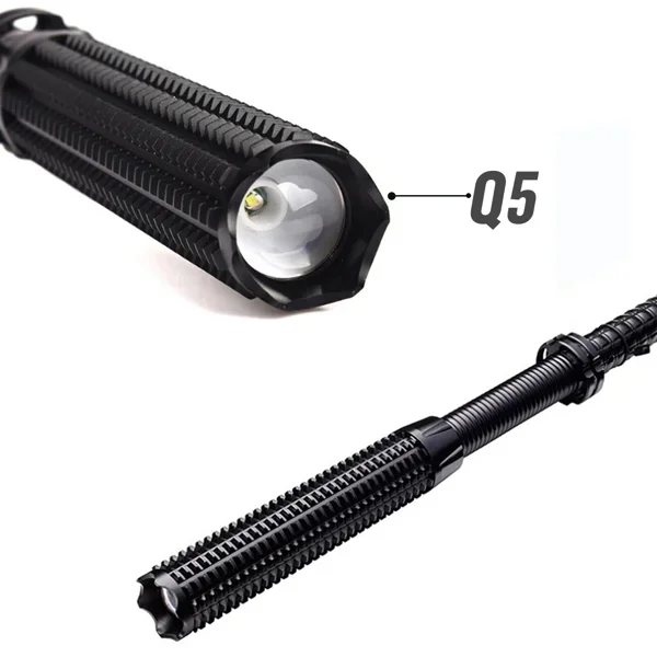 USB 충전식 LED 손전등, 접이식 토치, 3가지 모 - Outdoor Lighting Guide 리뷰 및 가격