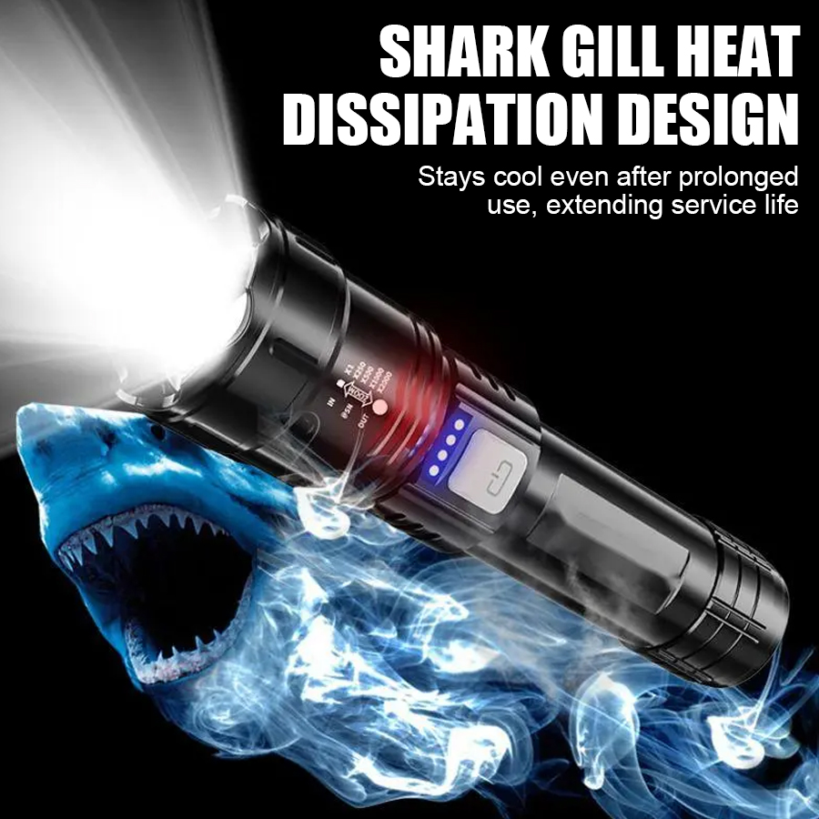 고출력 P50 LED 손전등 USB 충전식 줌 핸드헬드 - Outdoor Lighting Guide 리뷰 및 가격