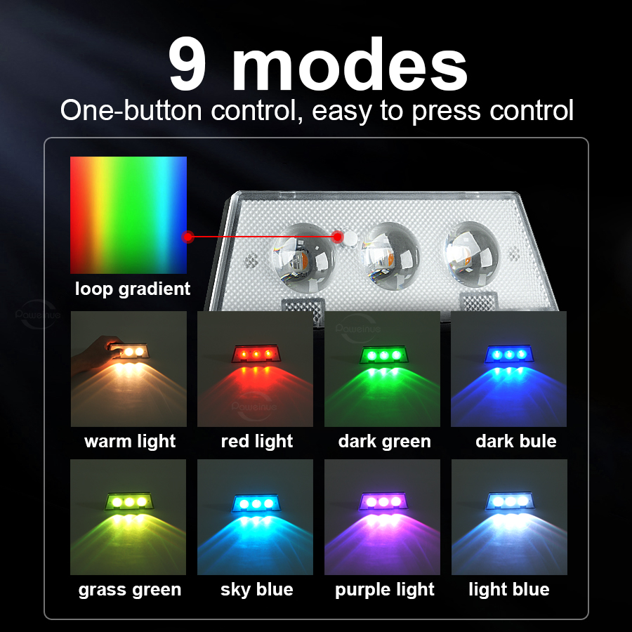 슈퍼 브라이트 태양광 조명 RGB 및 웜 화이트 태양광 - Outdoor Lighting On House 리뷰 및 가격