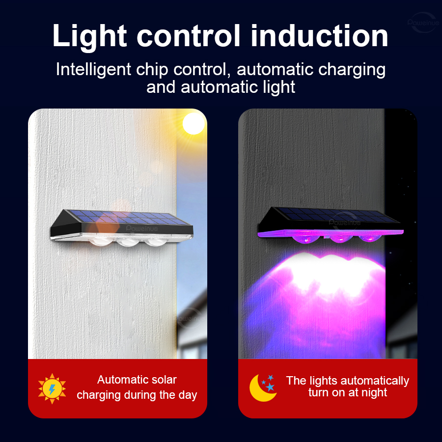 슈퍼 브라이트 태양광 조명 RGB 및 웜 화이트 태양광 - Outdoor Lighting On House 리뷰 및 가격