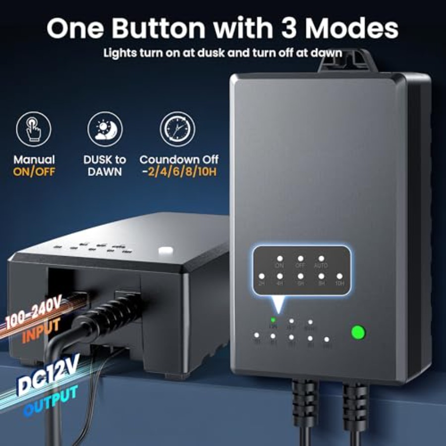 올인원 야외 저전압 조경 조명 키트 LED 조경 스팟  - Outdoor Lighting Kit With Transformer 리뷰 및 가격