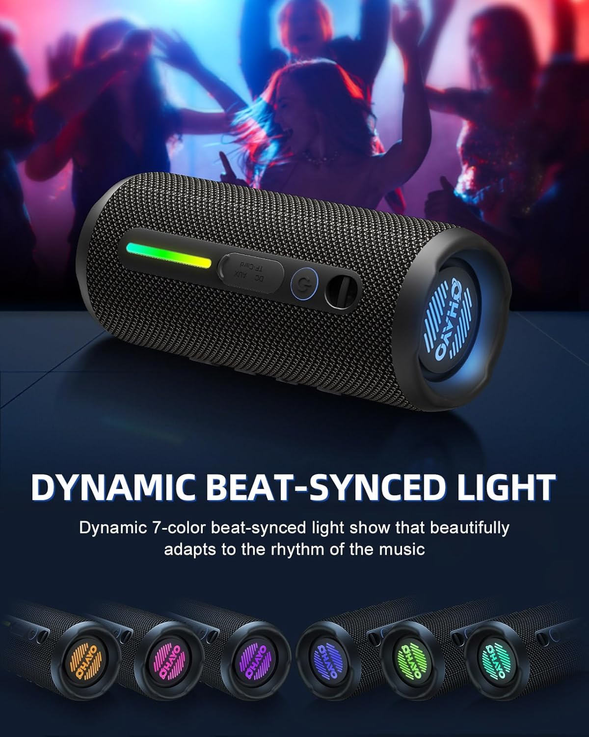 Ohayo S7 휴대용 Waterpro 블루투스 스피커 - Outdoor Lighting Event 리뷰 및 가격