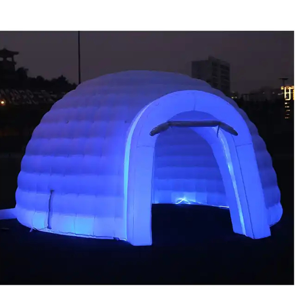 흰색 야외 잔디밭용 풍선 이글루 돔 텐트, 이벤트용 옥 - Outdoor Lighting Rental 리뷰 및 가격