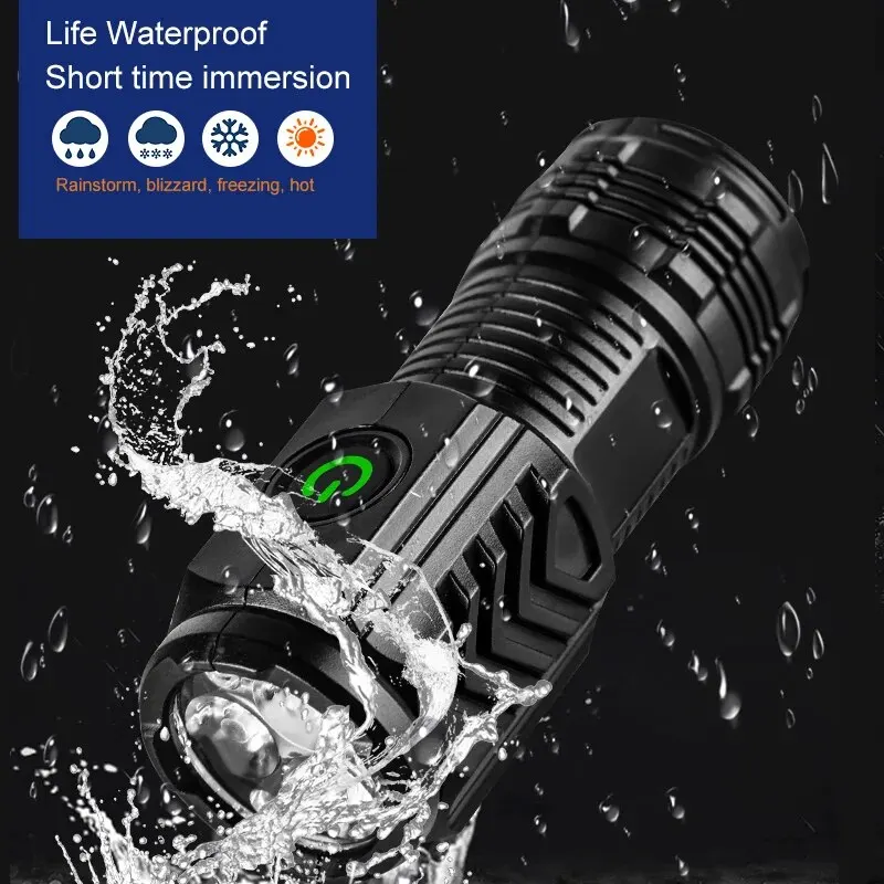 휴대용 미니 LED 손전등 강력한 손가락 끝 토치 야외 - Outdoor Lighting Quality 리뷰 및 가격