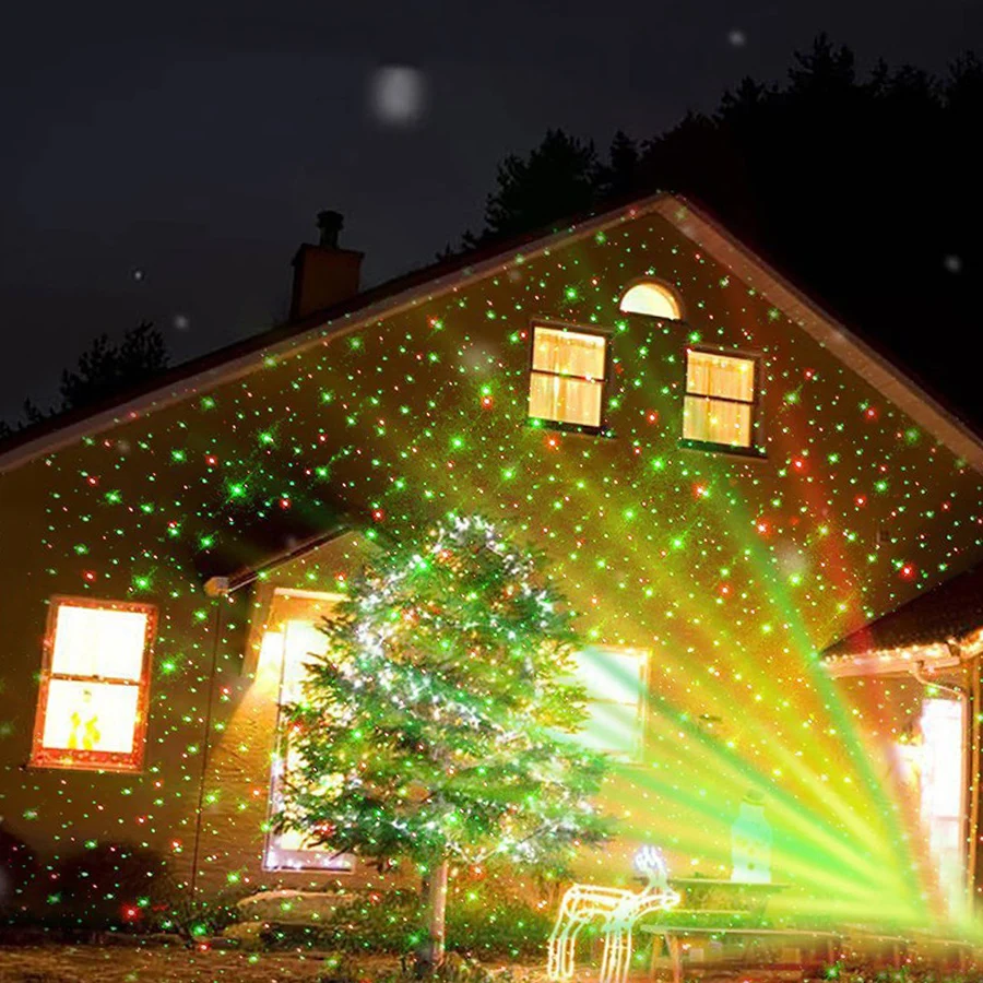 움직이는 전체 하늘 스타 레이저 프로젝터 램프 야외 정 - Outdoor Lighting On House 리뷰 및 가격