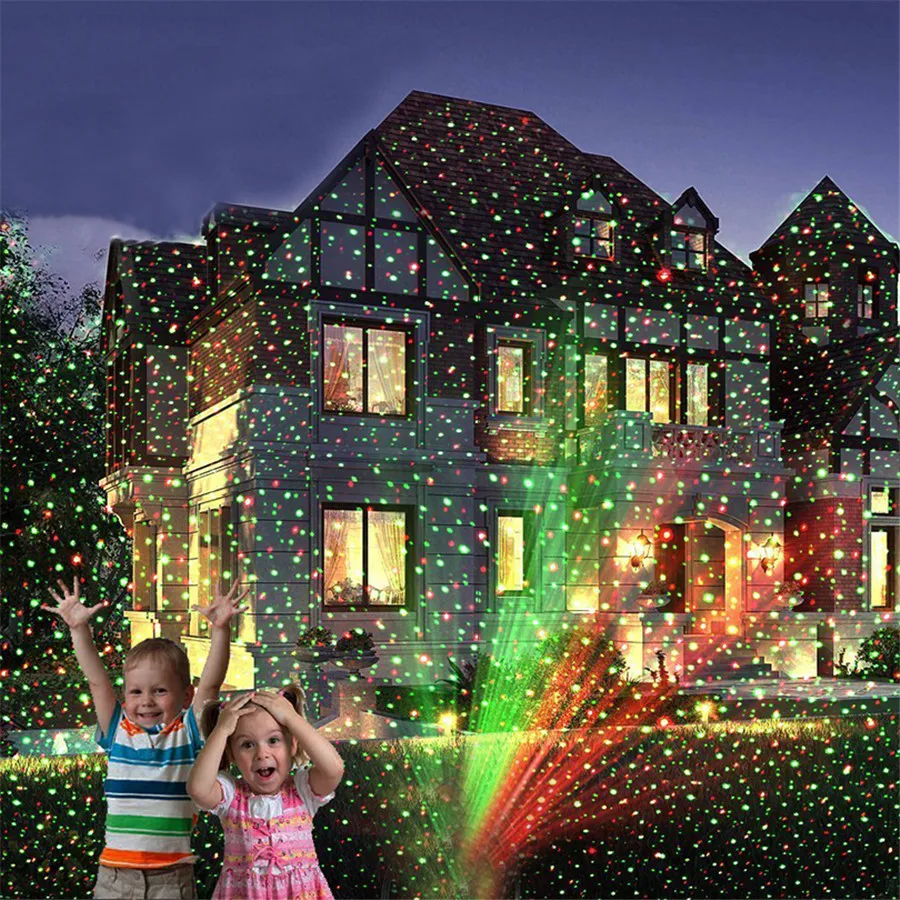 움직이는 전체 하늘 스타 레이저 프로젝터 램프 야외 정 - Outdoor Lighting On House 리뷰 및 가격