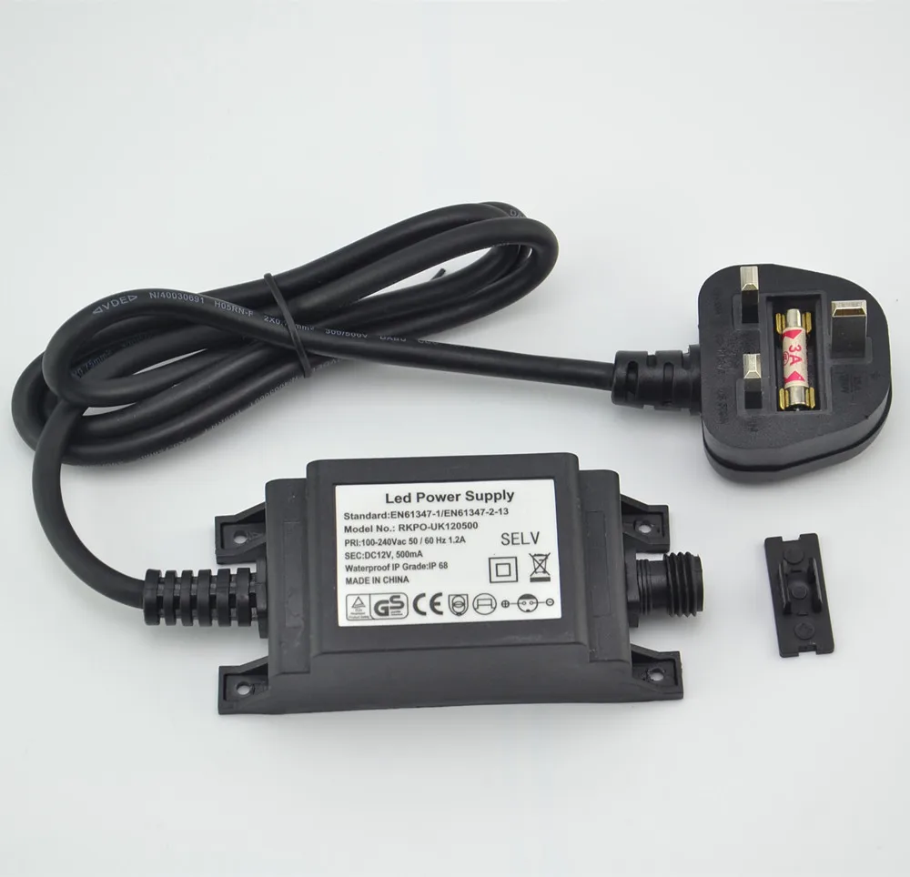 IP68 DC12V 1A 전원 드라이버 공급 충전기 E - Outdoor Lighting Uk 리뷰 및 가격