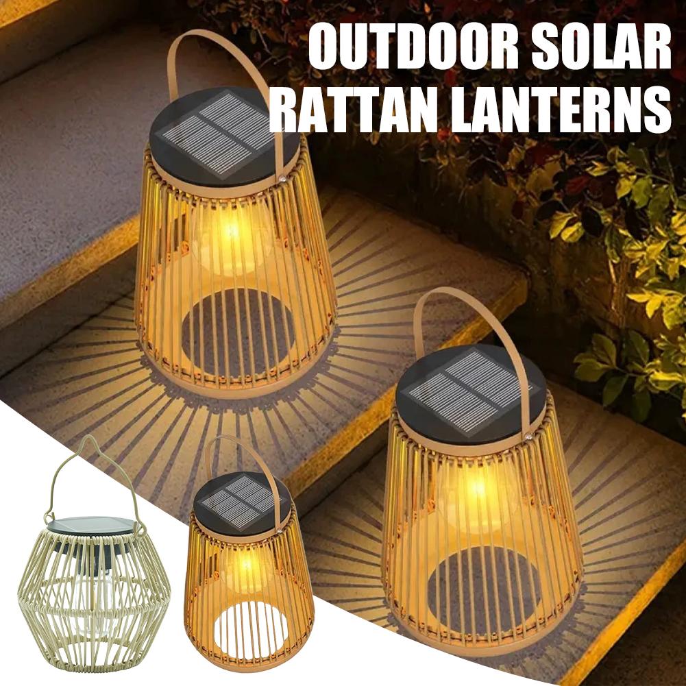 IP65 방수 태양광 라탄 랜턴 걸이식 테이블 조명 야 - Outdoor Lighting Ip65 리뷰 및 가격