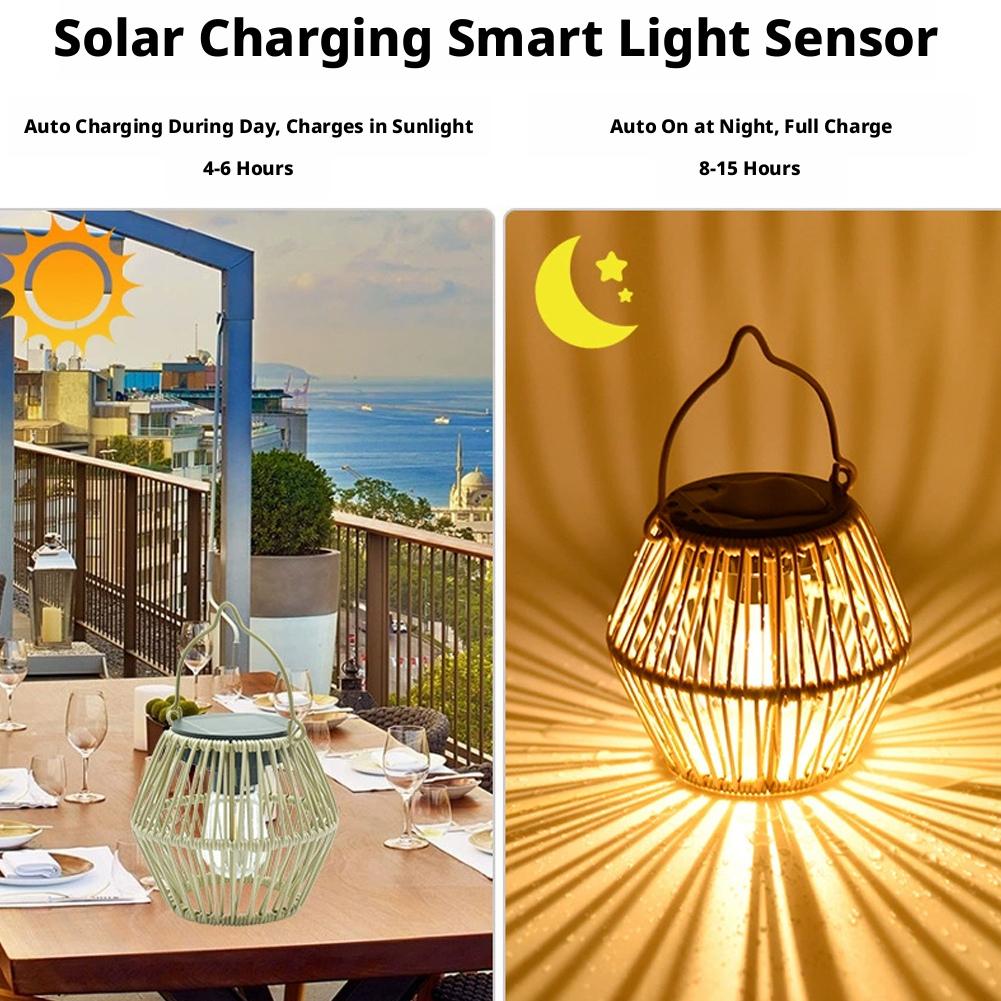 IP65 방수 태양광 라탄 랜턴 걸이식 테이블 조명 야 - Outdoor Lighting Ip65 리뷰 및 가격