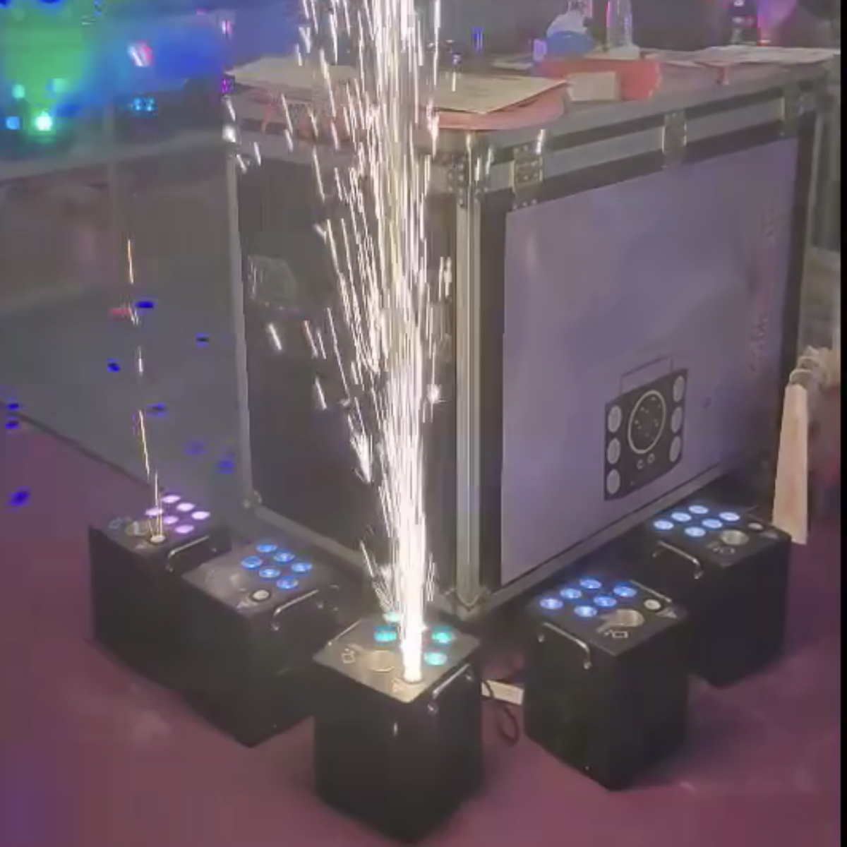 600W LED 콜드 스파크 머신, RGB 조명 DMX - Outdoor Lighting Event 리뷰 및 가격