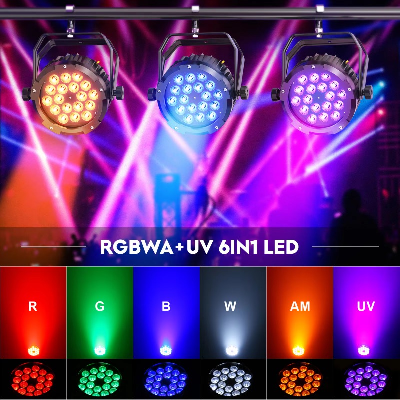 4개 18X10W IP65 방수 파라이트 RGBW UV - Outdoor Lighting Ip65 리뷰 및 가격