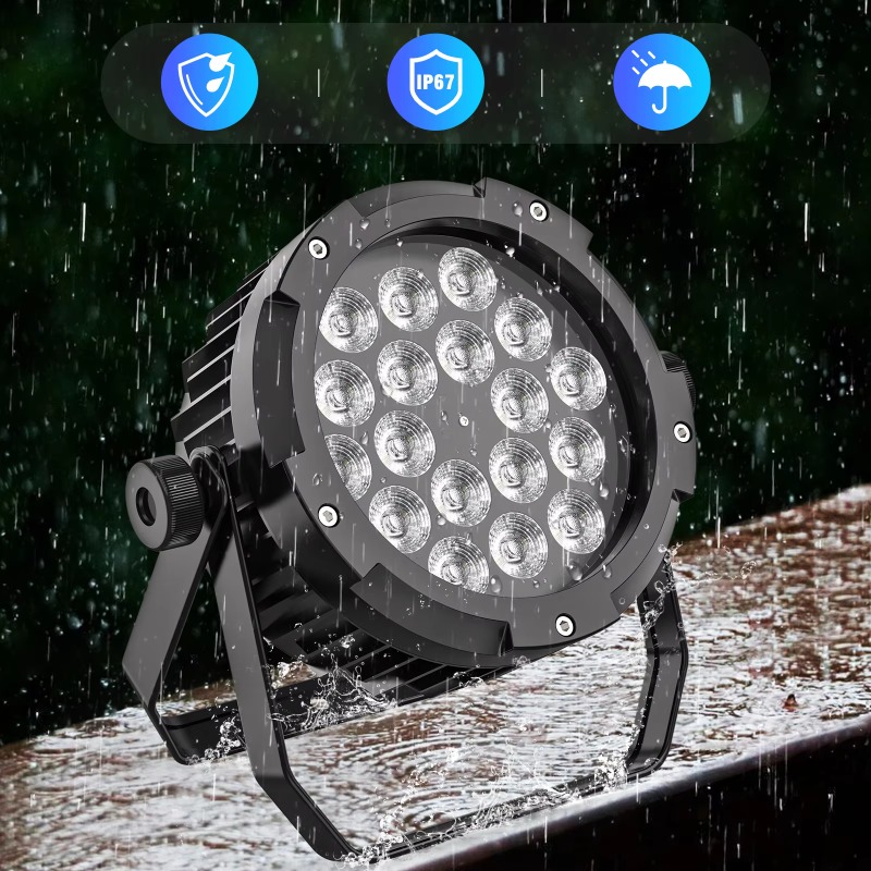 4개 18X10W IP65 방수 파라이트 RGBW UV - Outdoor Lighting Ip65 리뷰 및 가격