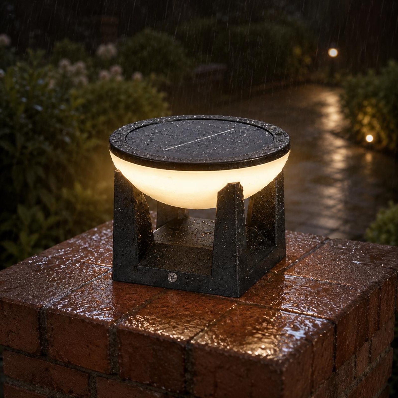 태양광 기둥등 설치 간편 방수 정원 기둥등 360도 회 - Outdoor Lighting Ip65 리뷰 및 가격