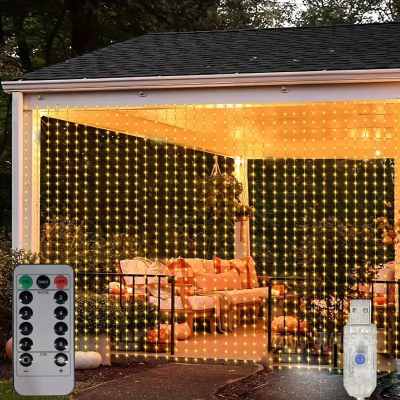 LED 가랜드 페어리 라이트 가든 라이트 스트링 6M  - Outdoor Lighting On House 리뷰 및 가격