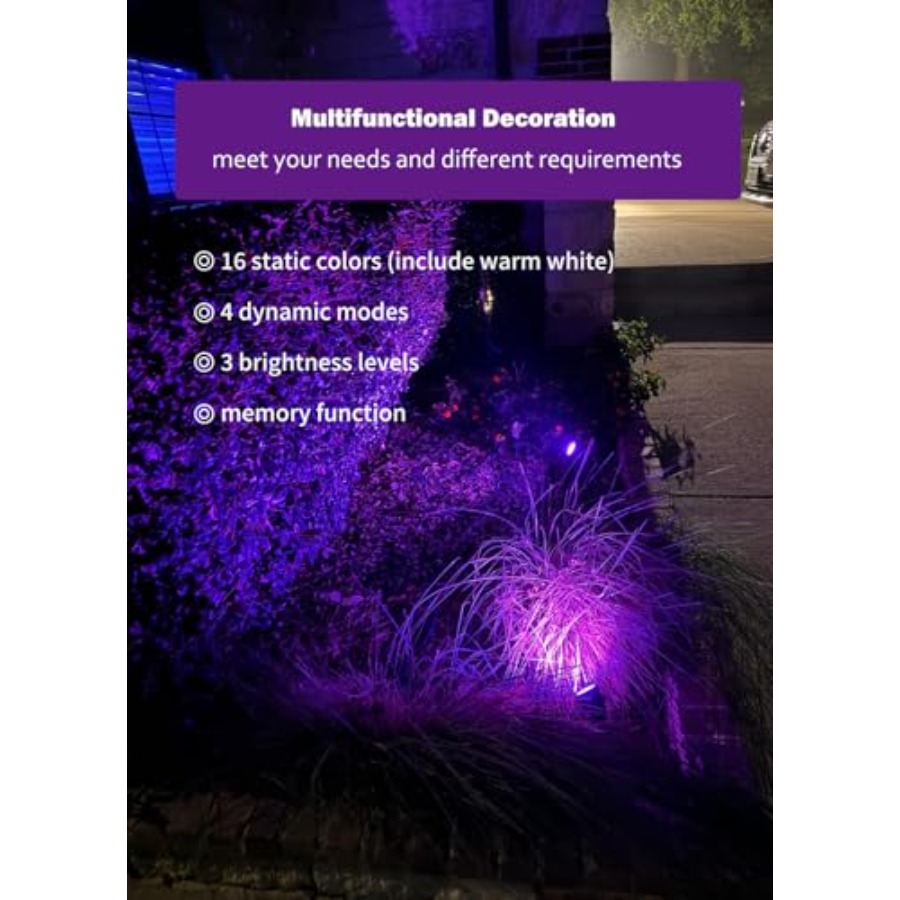 할로윈 크리스마스용 스포트라이트 야외 조명: 4-in- - Outdoor Lighting Kit With Transformer 리뷰 및 가격