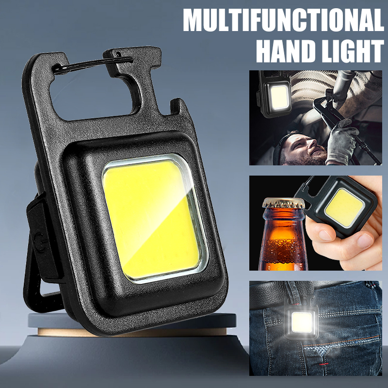 슈퍼 밝은 휴대용 미니 COB 키체인 손전등 충전식 비 - Outdoor Lighting Guide 리뷰 및 가격