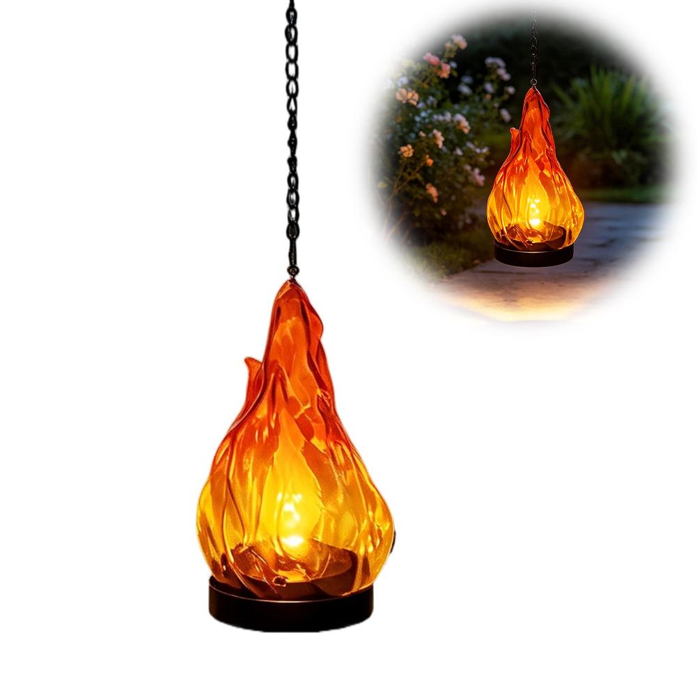 태양열 불꽃 모양 걸이형 랜턴 조명 IP65 방수 깜빡 - Outdoor Lighting Ip65 리뷰 및 가격