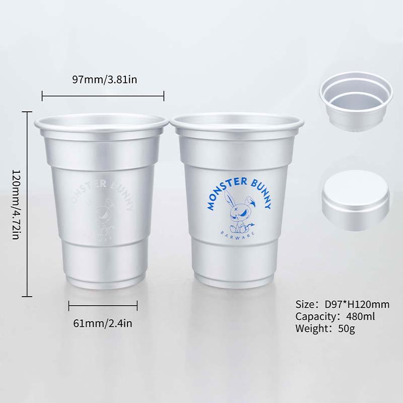 480ml 색상 변화 스텝 알루미늄 컵 블랙 화이트 열 - Color Changing Outdoor 리뷰 및 가격