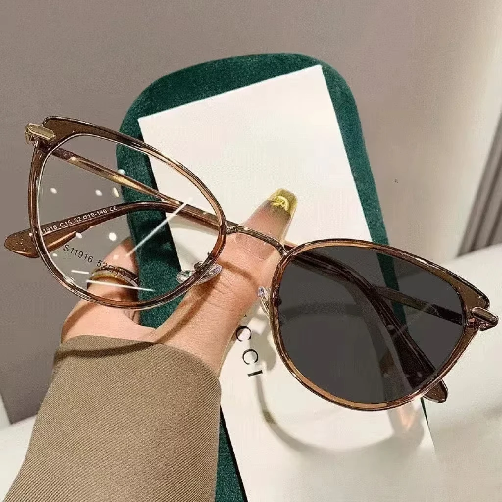 2025 패션 고양이 눈 Photochromic 사용자 - Color Changing Outdoor 리뷰 및 가격