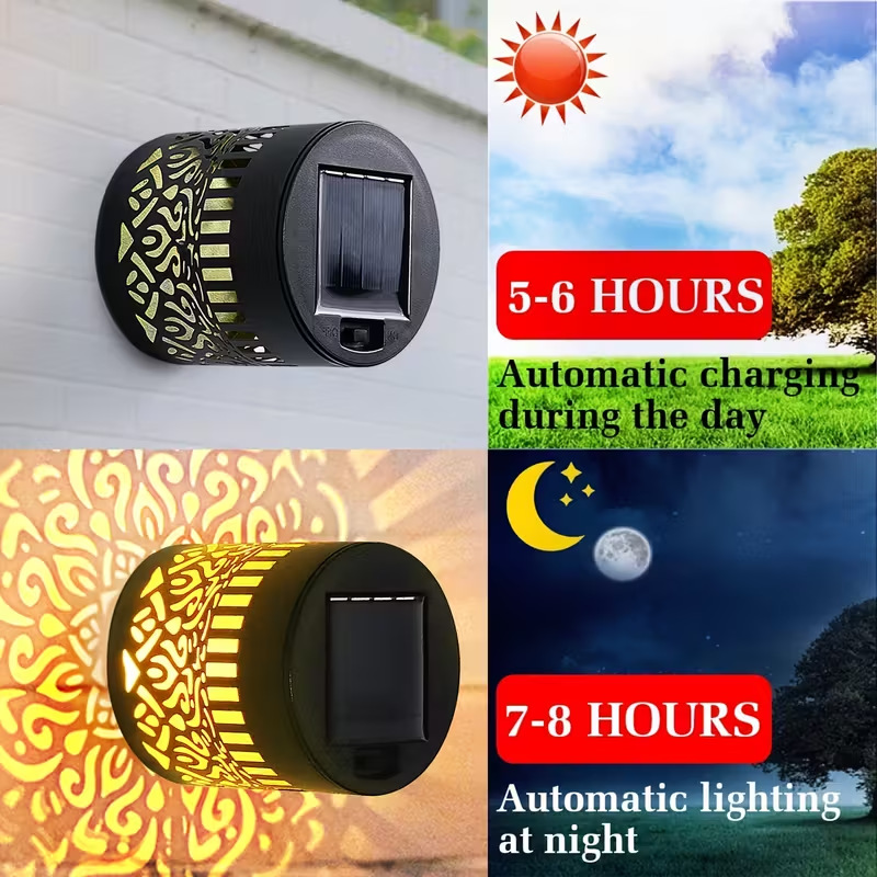 태양광 LED 벽등 만다라 프로젝션 랜턴 방수 야외 마 - Outdoor Lighting On House 리뷰 및 가격