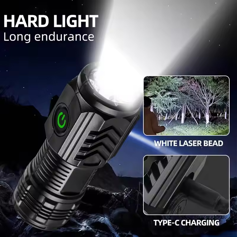 슈퍼 밝은 미니 LED 손전등 토치 충전식 낚시 조명  - Outdoor Lighting Guide 리뷰 및 가격