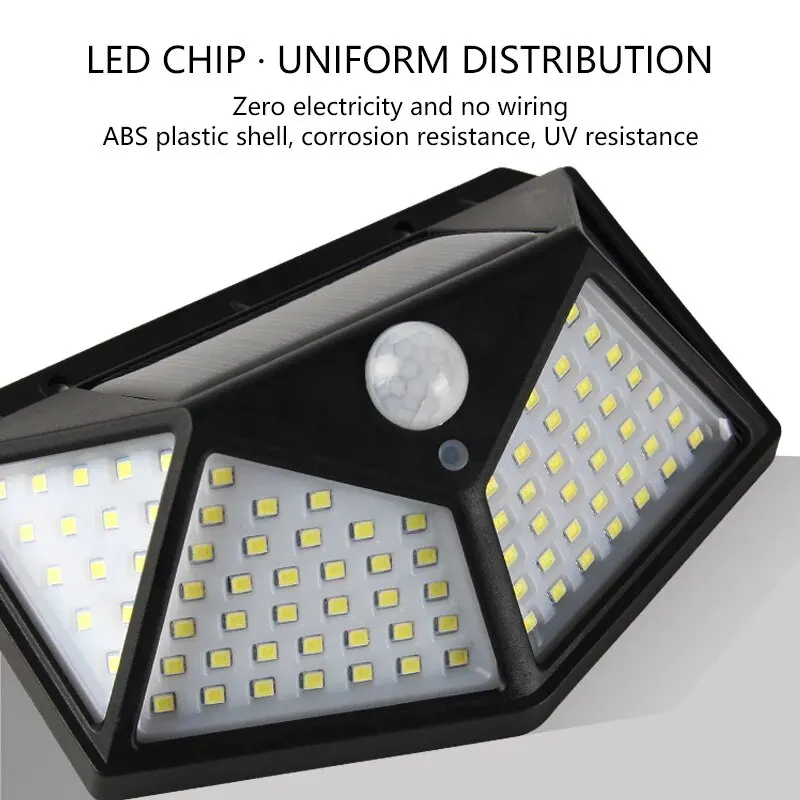 모션 센서 100LED 태양광 벽 램프 야외 방수 전원 - Outdoor Lighting Motion Sensor 리뷰 및 가격