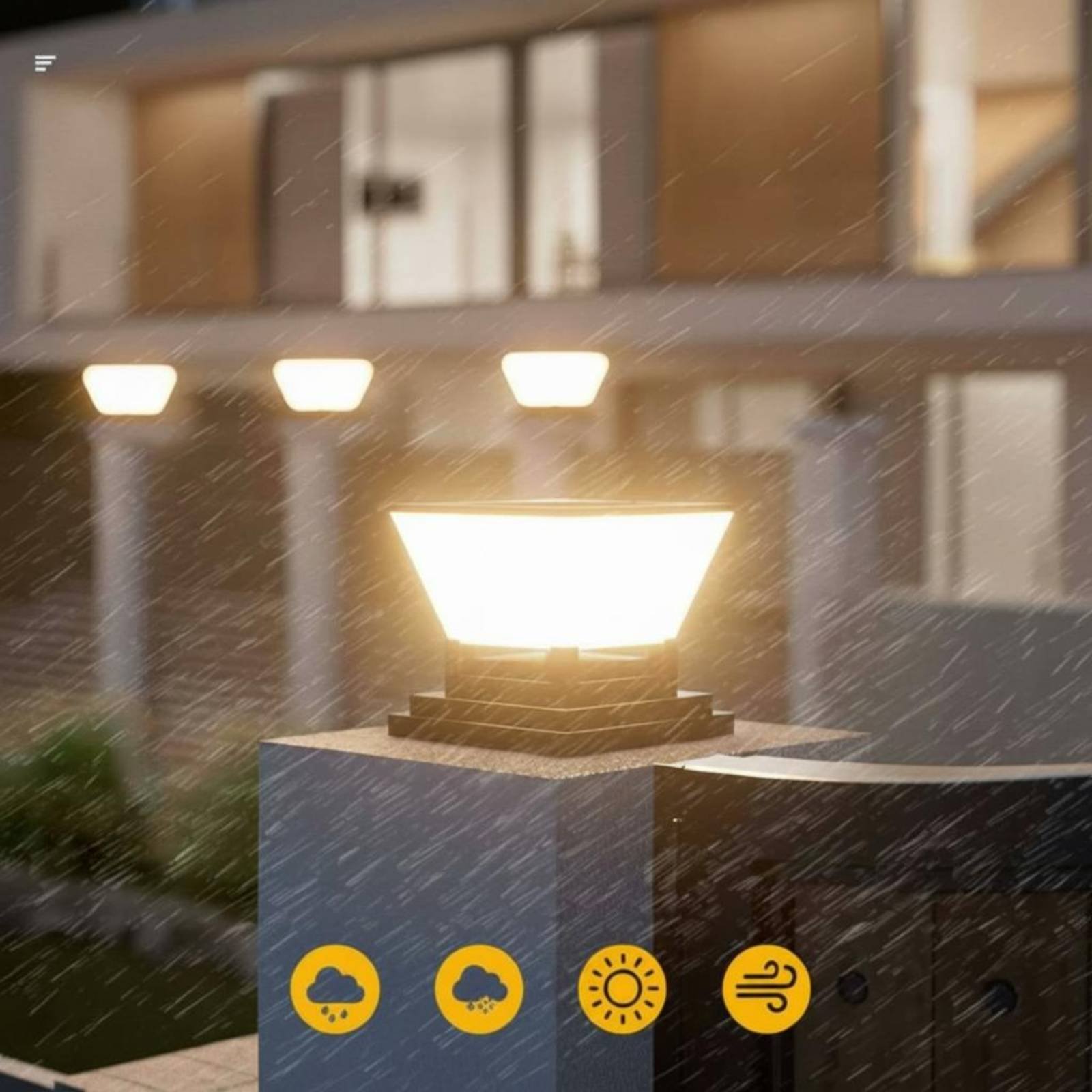 태양광 기둥 조명 방수 태양광 울타리 조명 울타리 캡  - Outdoor Lighting Ip65 리뷰 및 가격