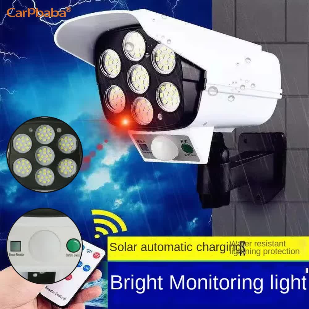 야외 태양광 모션 센서 보안 모형 카메라 무선 투광등  - Outdoor Lighting Motion Sensor 리뷰 및 가격