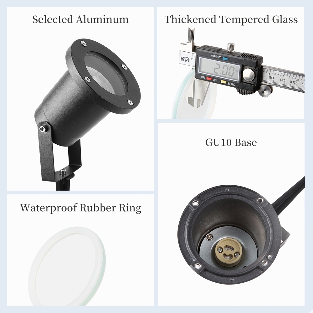 야외 잔디 빛 IP65 방수 GU10 교체 전구 스포트 - Outdoor Lighting Replacement Parts 리뷰 및 가격